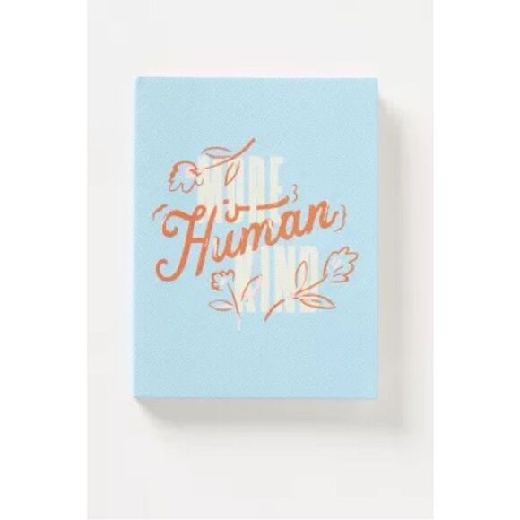 NEW Anthropologie Womens Empowerment Notebook Fierce Female More Human Kind Gift - Picture 2 of 4